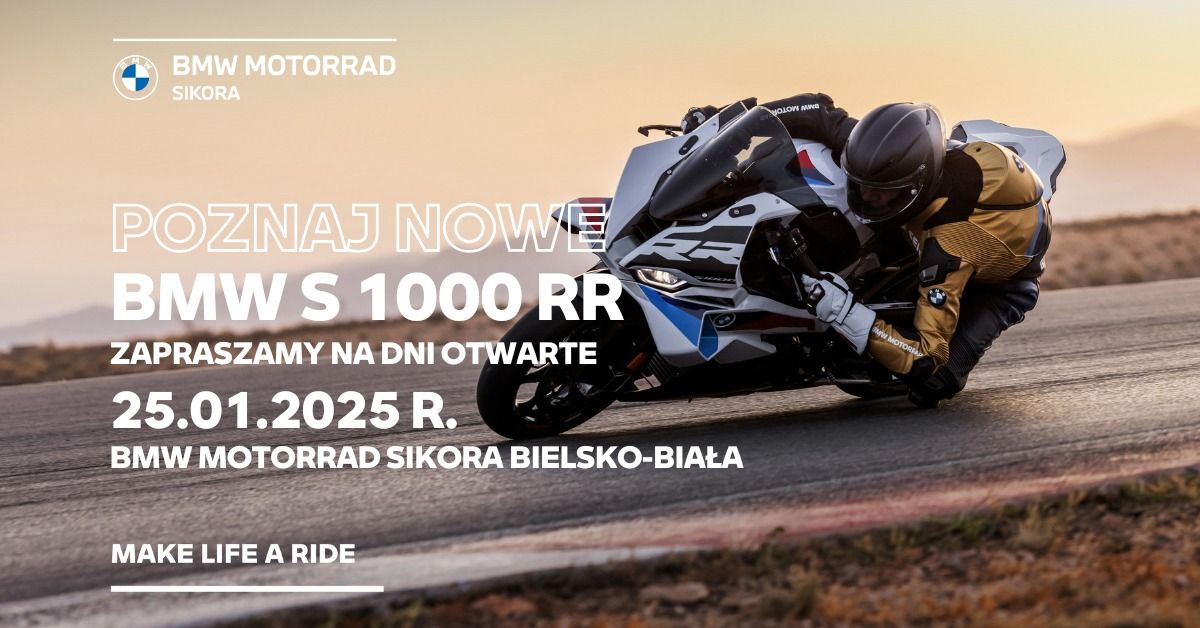 DNI OTWARTE z nowym modelem BMW S 1000 RR! \ud83c\udfcd\ufe0f