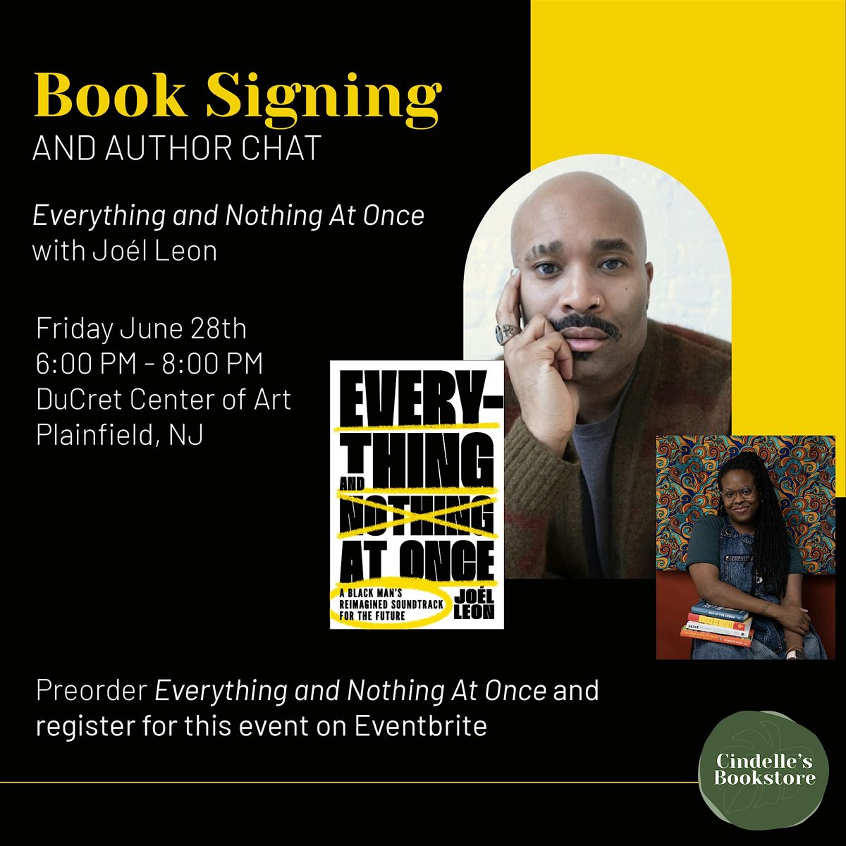 Book Signing and Author Chat: Everything and Nothing at Once with Joel Leo