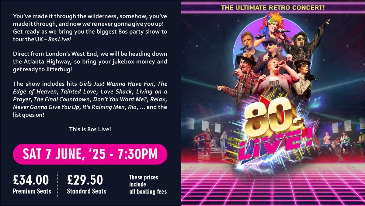 80's Live - The Ultimate Retro Concert