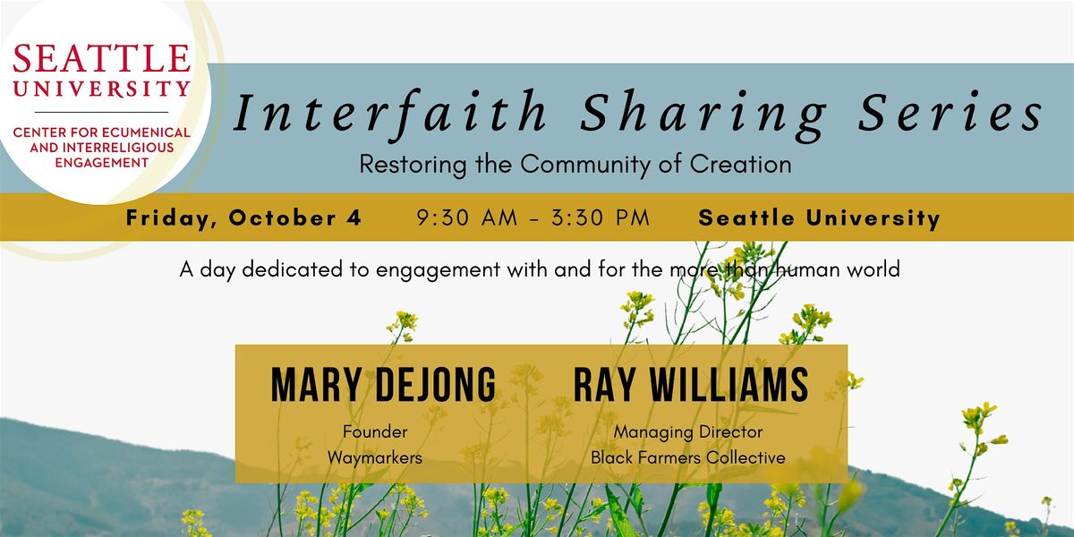 CEIE Interfaith Sharing Series