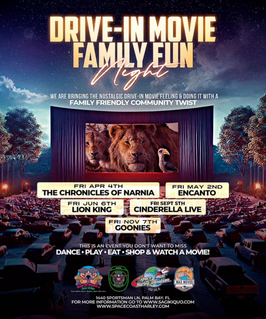 DRIVE-IN MOVIE FAMILY FUN NIGHT 