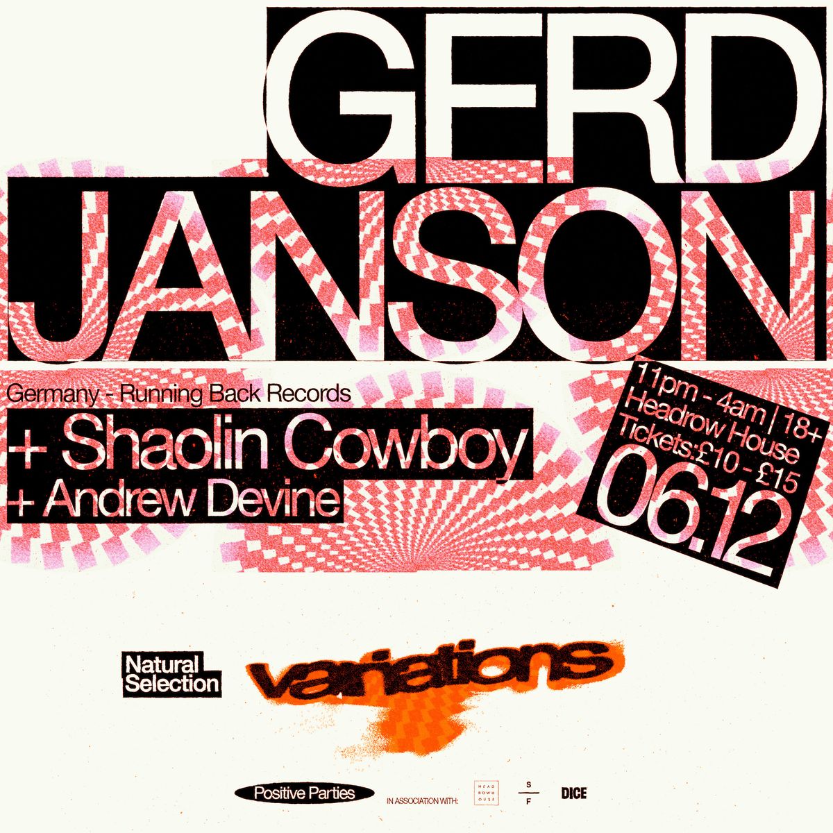 Variations: Gerd Janson + Shaolin Cowboy