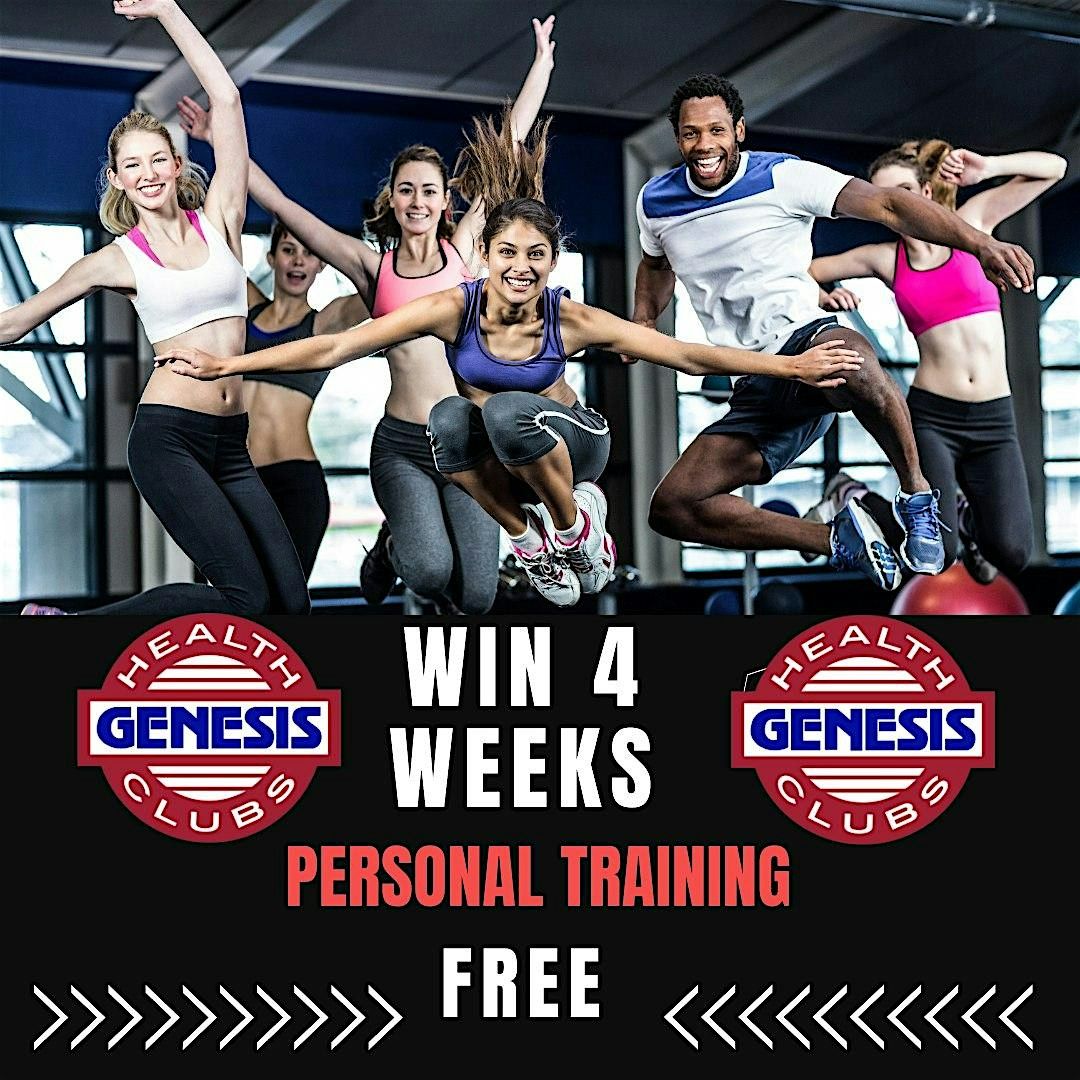 win 4 weeks 1 on 1 Personal Training Free