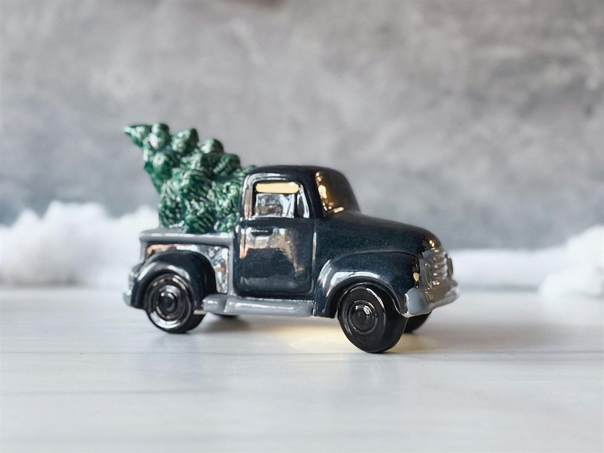 Truck with Tree Lantern Paint Class