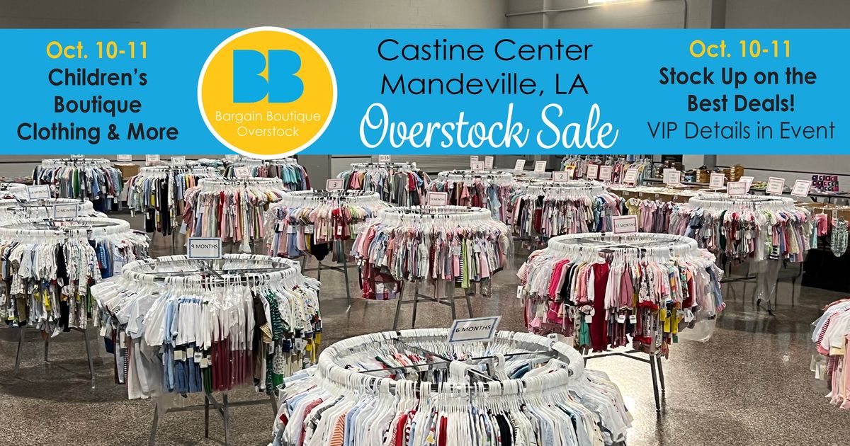 Children's Boutique Clothing Overstock Sale Mandeville, LA