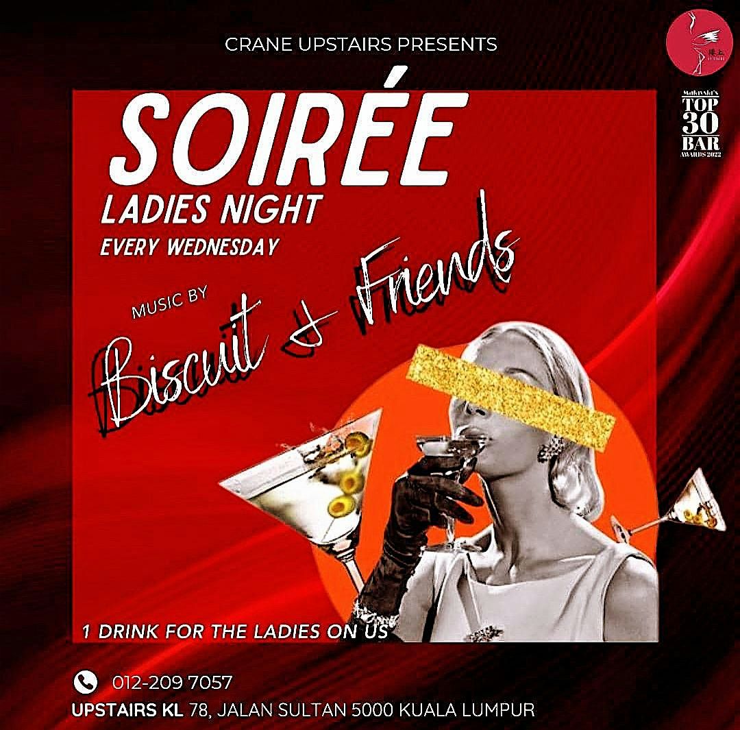 Wednesday Soir\u00e9e at Crane Upstairs