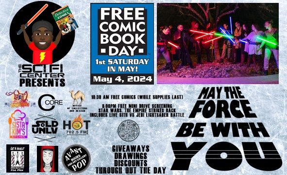FREE Comic Book Day -Star Wars May The 4th All Day Event 