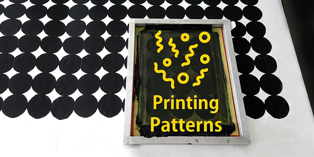 Printing patterns - workshop for large allover prints