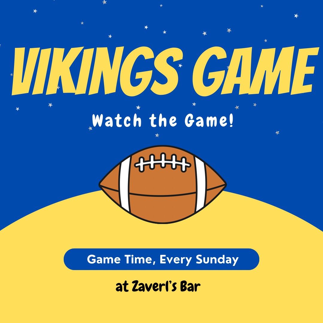 Vikings Game Watch Party @ Zaverl\u2019s 