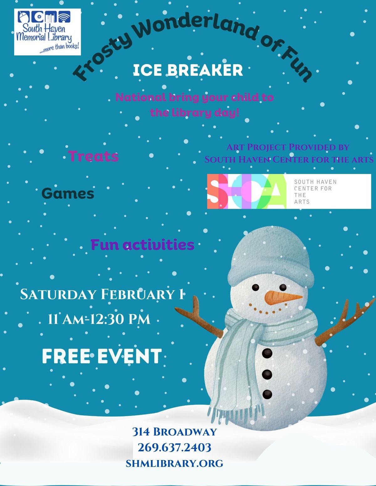 Frosty Wonderland of FUN! Ice Breaker 2025