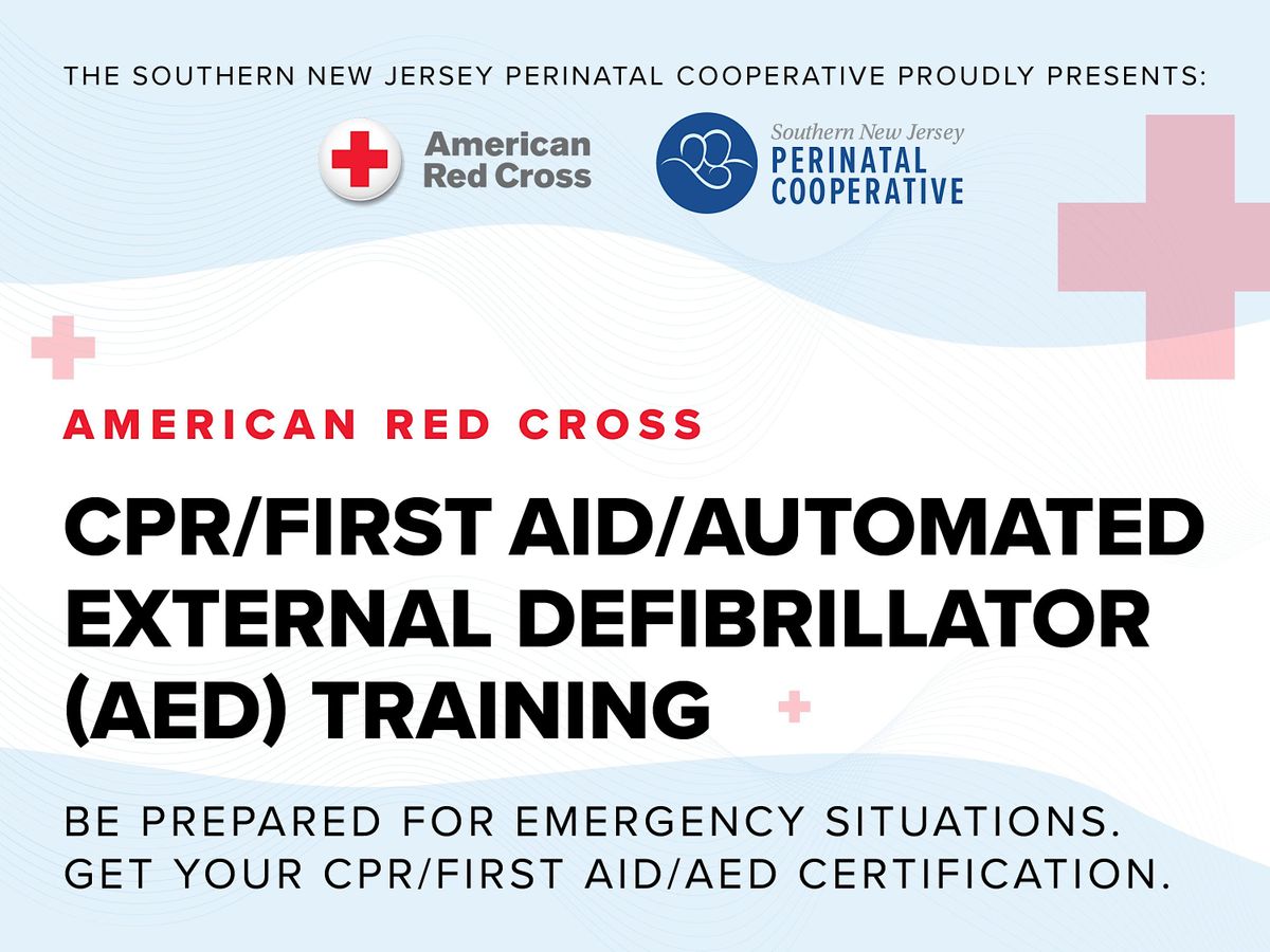 CPR\/First Aid\/Automated External Defibrillator (AED) Training (Camden)
