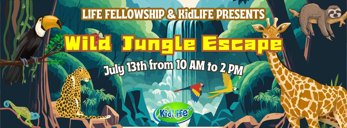 Wild Jungle Escape KidLIFE Summer Camp 
