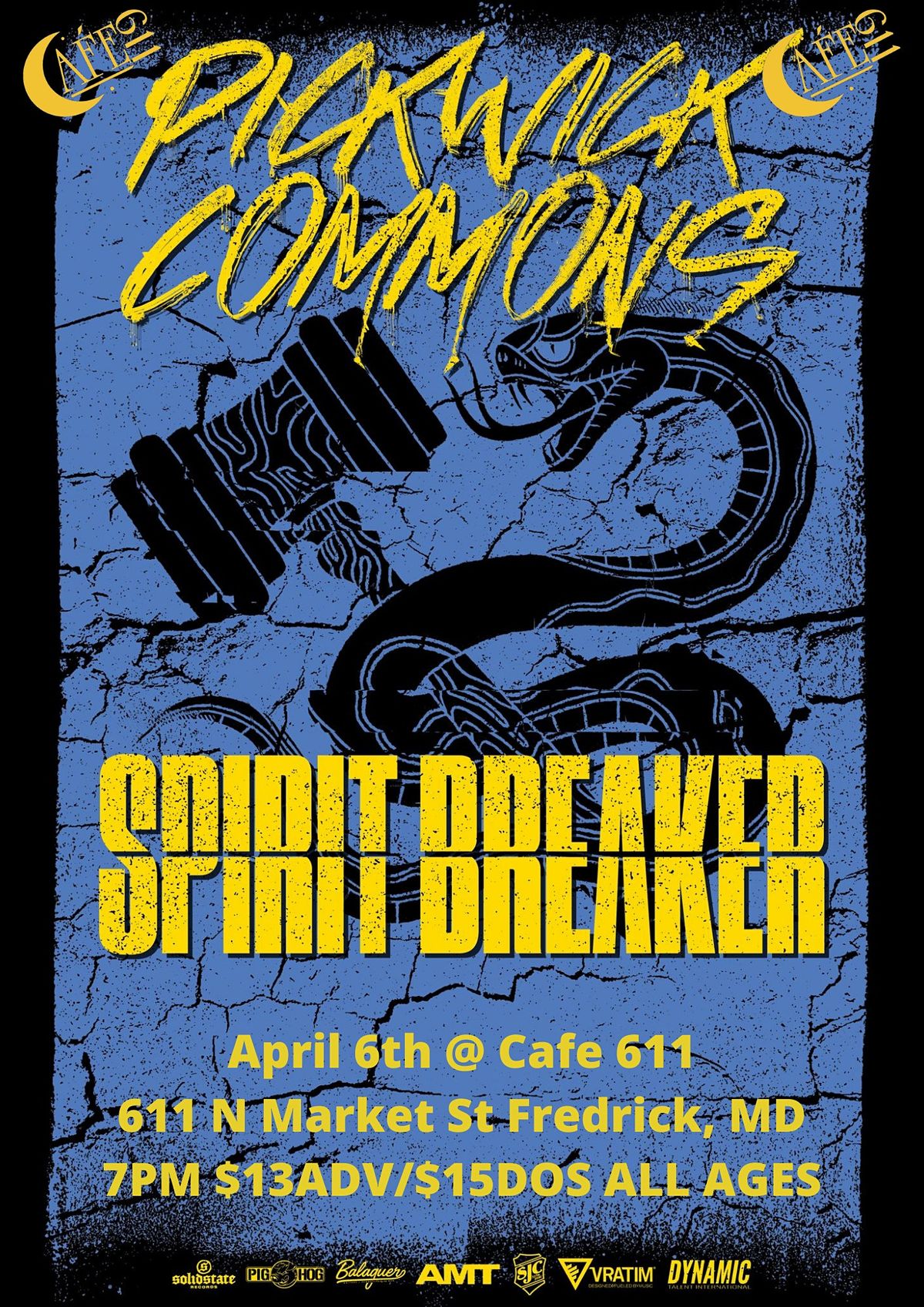 Pickwick Commons\/Spirit Breaker @ Cafe 611