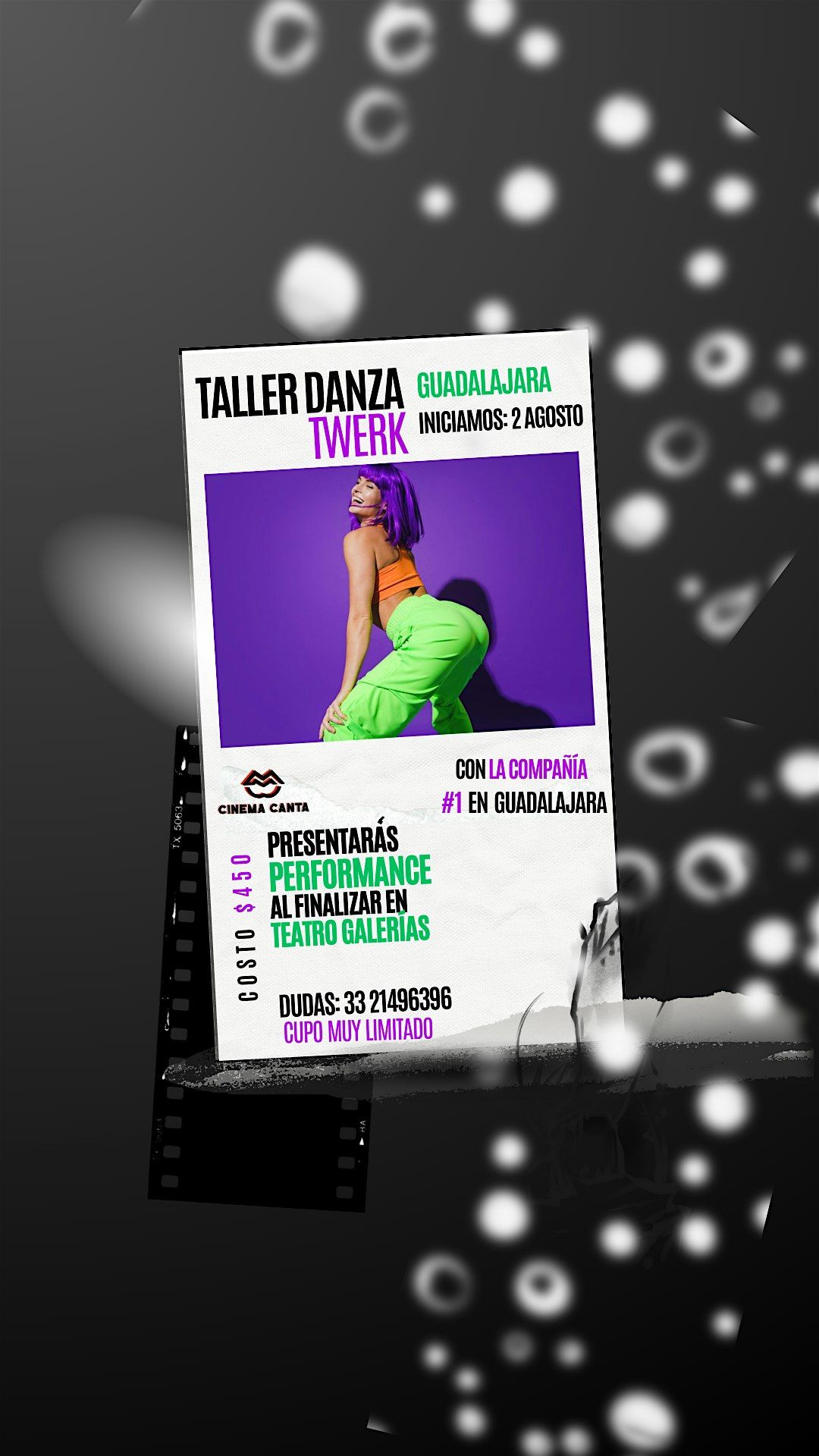 Cinema Canta Presenta: Taller de Danza Twerk