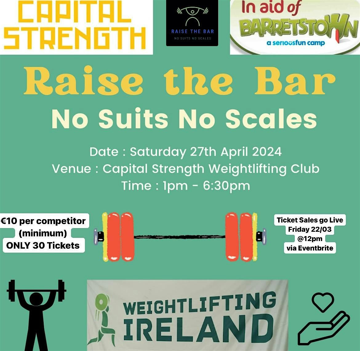 Raise The Bar - No Suits No Scales