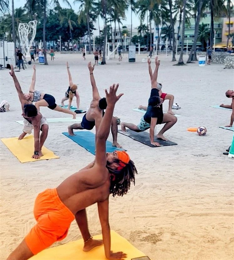 RSVP through SweatPals: Muscle Beach Yoga