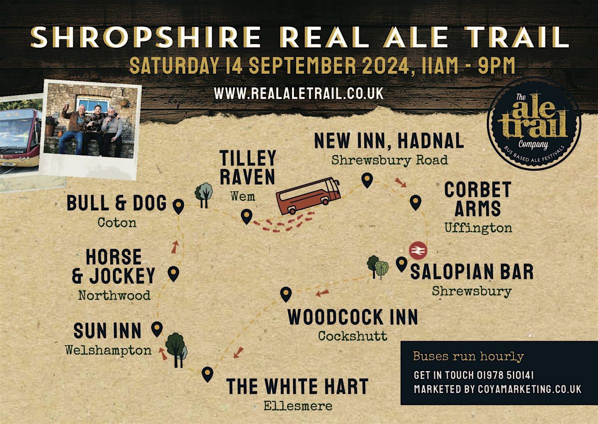 Shropshire Real Ale Trail | Bus Based Event!