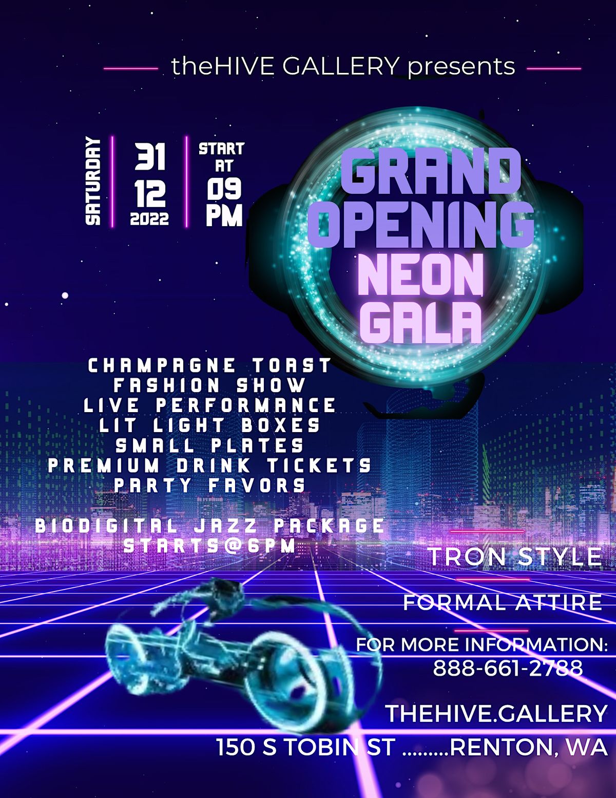 theHIVE NEON GALA (Grand Opening)