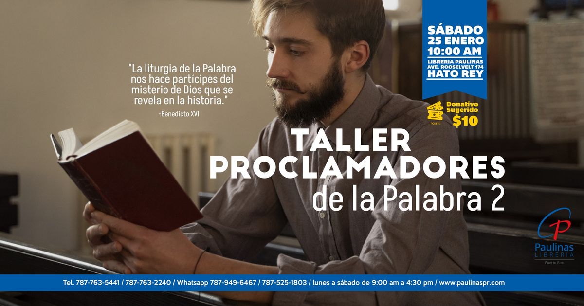 Taller para Proclamadores de la Palabra II