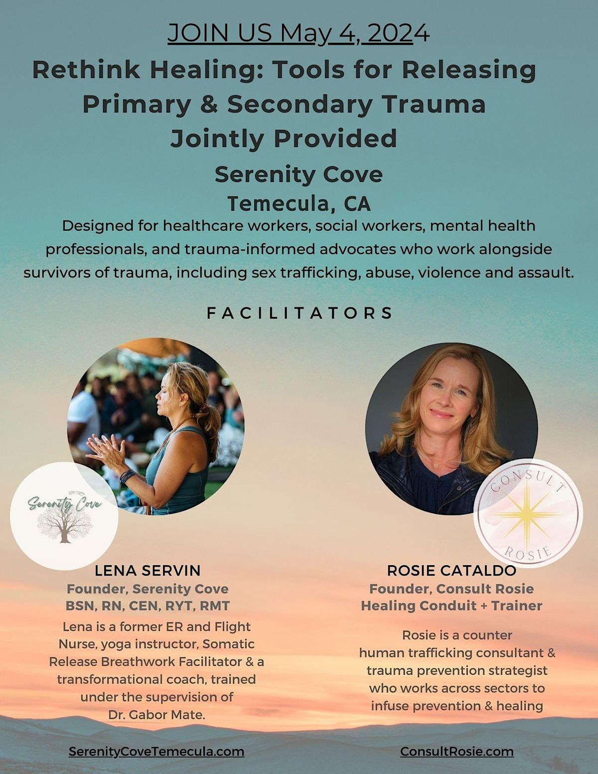 RETHINK HEALING: TOOLS FOR RELEASING PRIMARY & SECONDARY TRAUMA