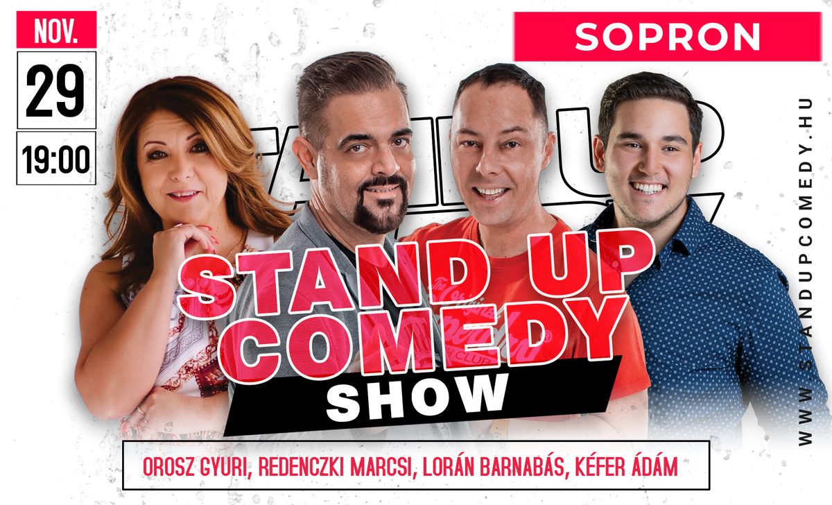 SOPRON - Stand up comedy SHOW