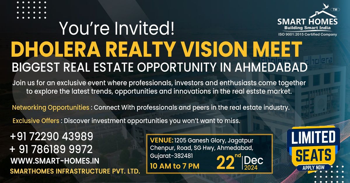 Dholera Realty Vision Meet