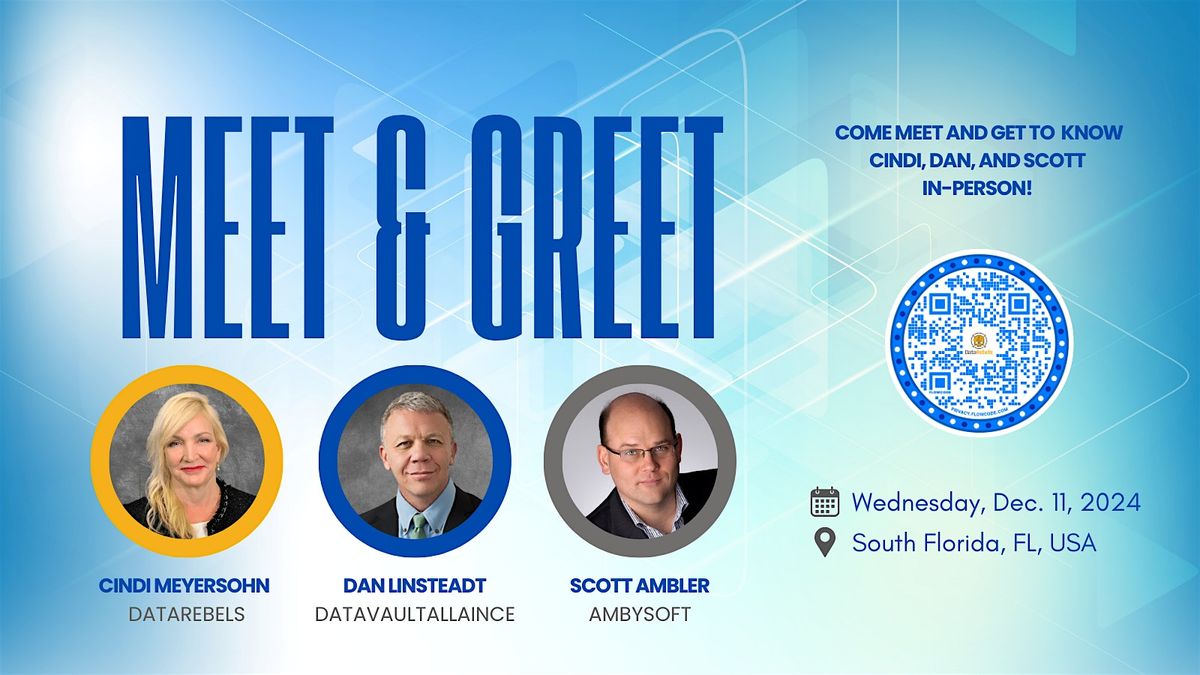 South Florida Data Vault 2 Meet & Greet with Dan Linstedt & Scott Ambler