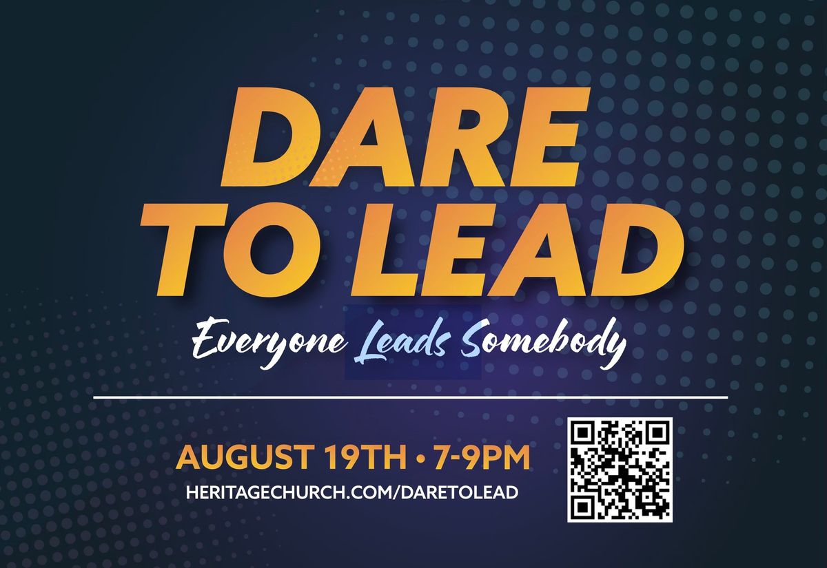 Dare To Lead (Leadership Night)