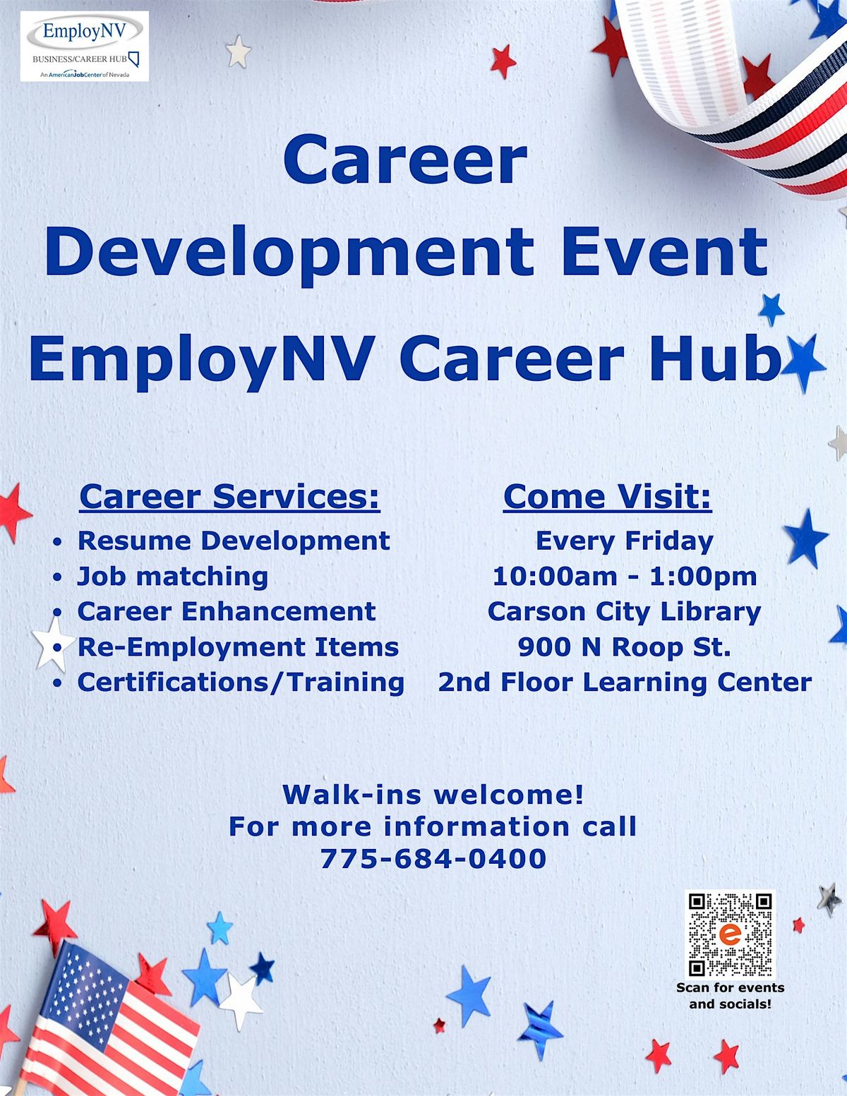 CARSON CITY, NV - Career Development Event