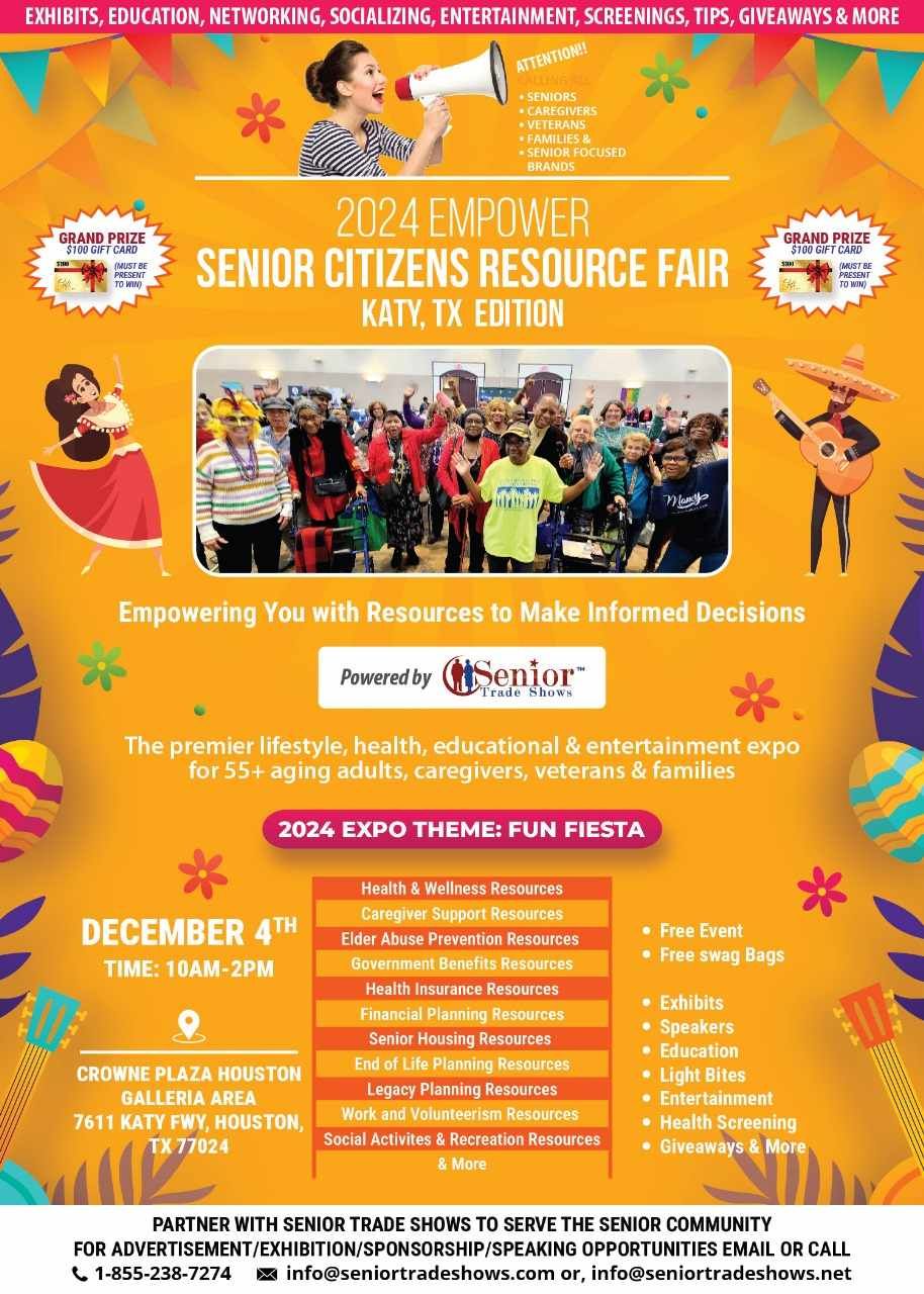 2024 EMPOWER SENIOR CITIZENS RESOURCE FAIR - KATY, TX