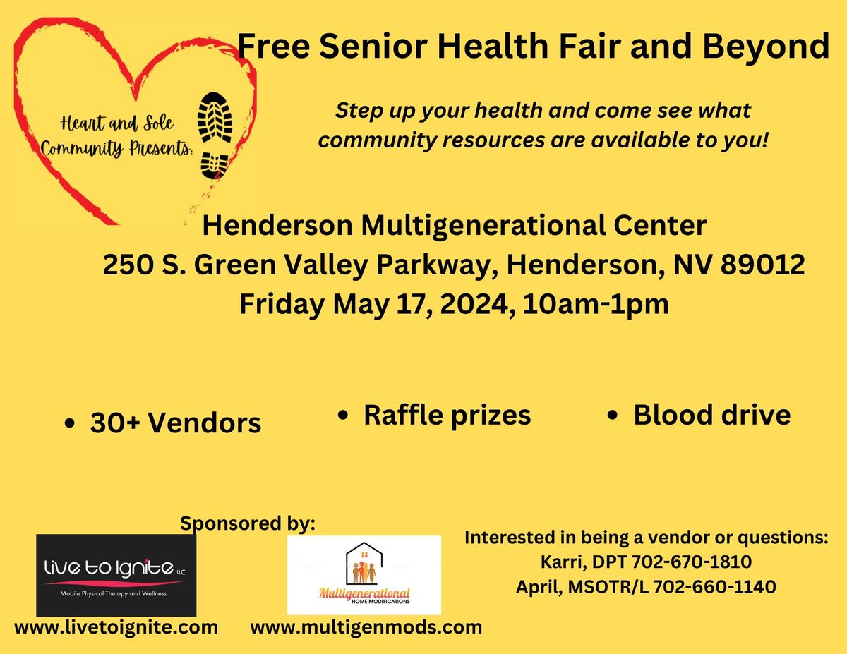 FREE Senior Health Fair and Beyond!