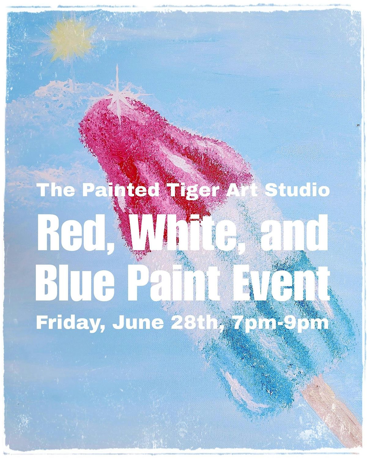 Red, White, and Blue Paint Event