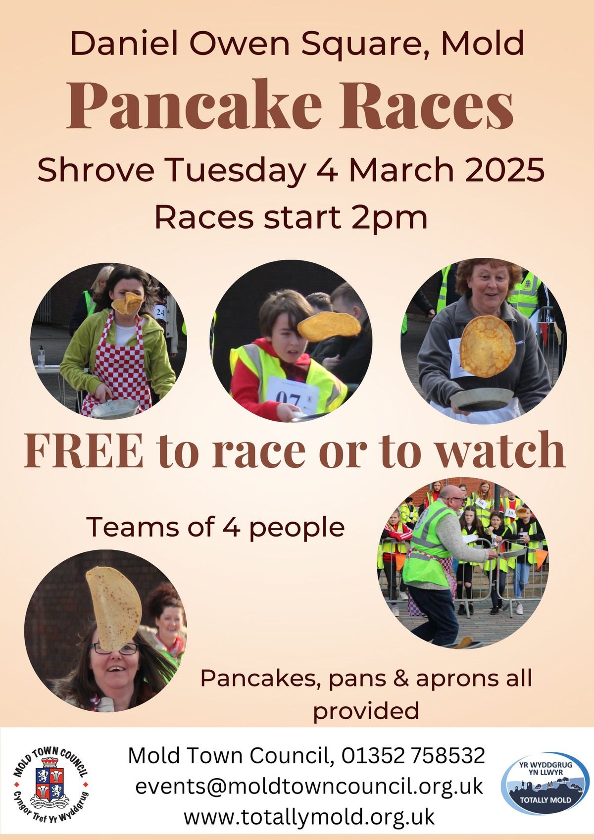 Mold Pancake Day Races