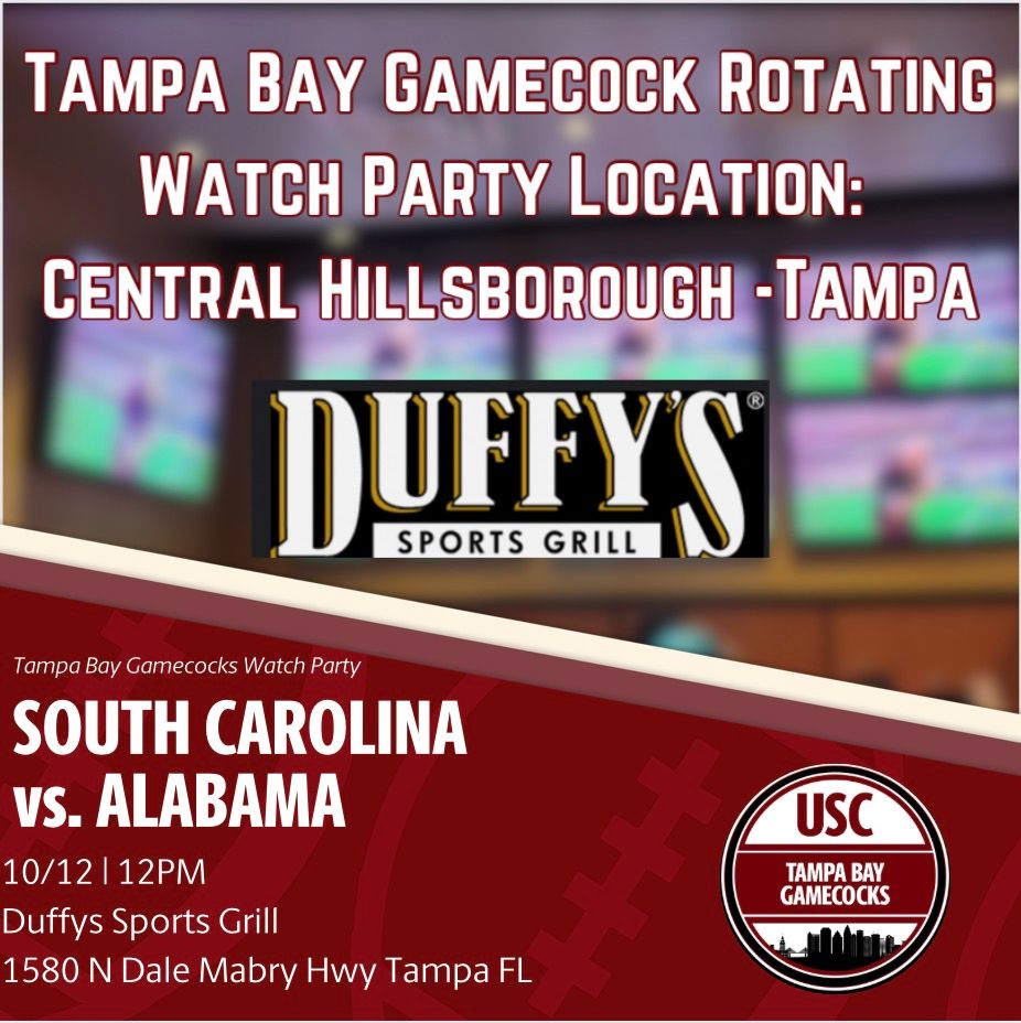 Gamecock FB Rotating Watch Party vs Alabama