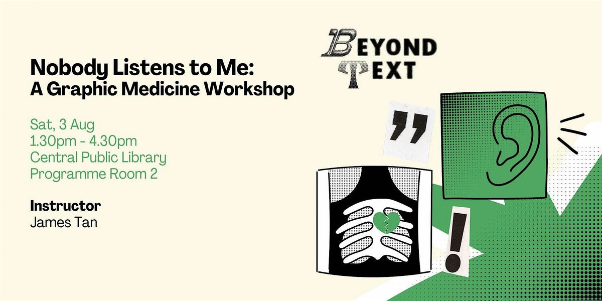 Nobody Listens to Me: A Graphic Medicine Workshop | Beyond Text