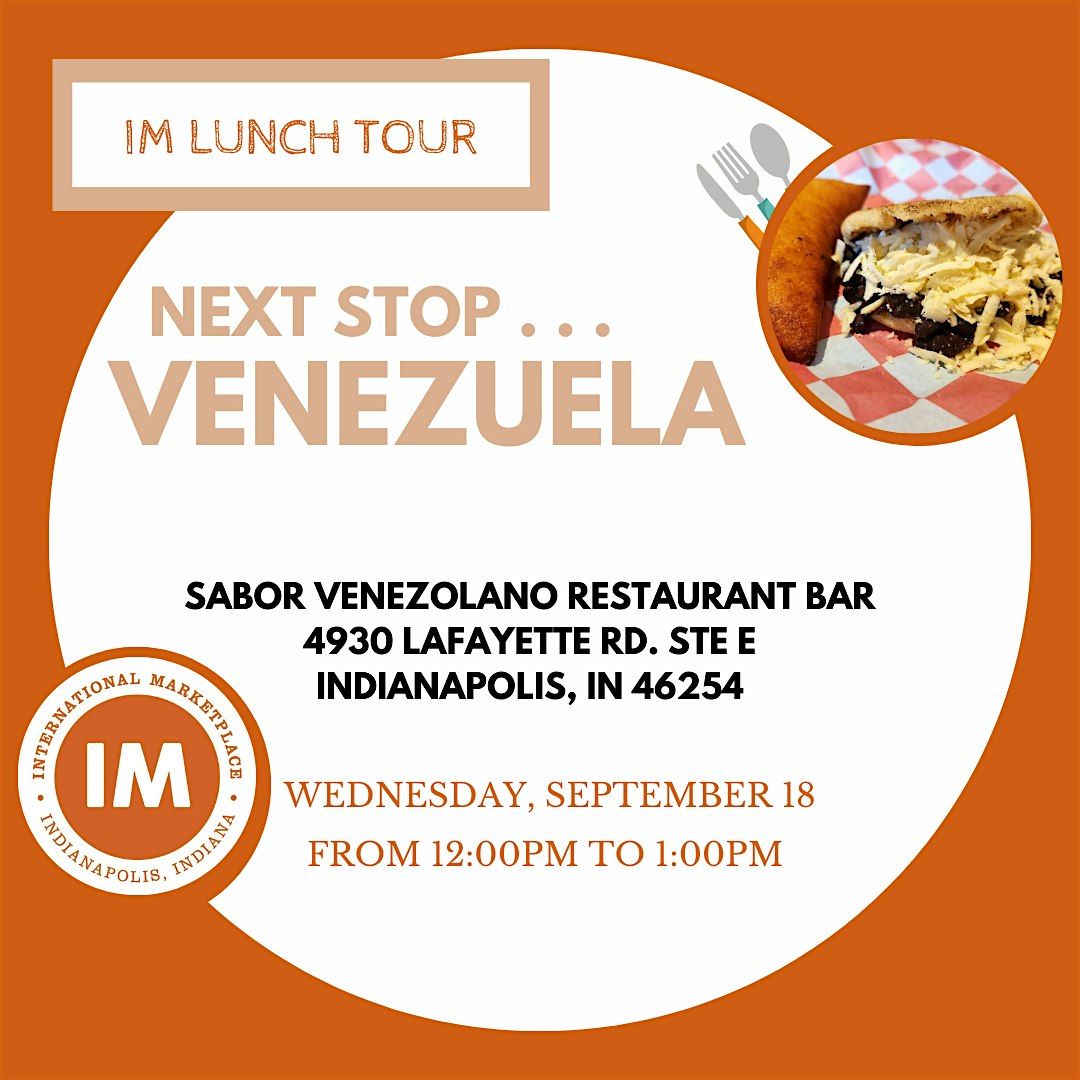 IM LUNCH TOUR: SABOR VENEZOLANO  RESTAURANT BAR