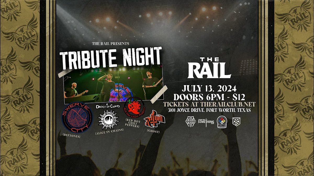 Tribute Night at The Rail!