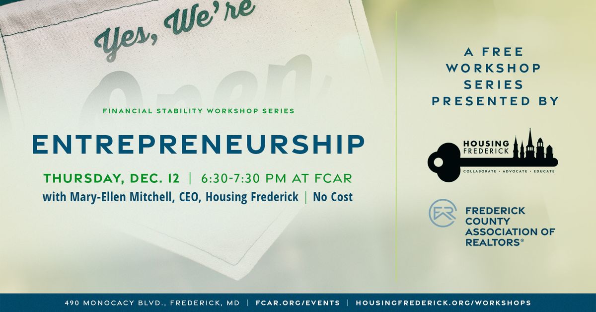 Entrepreneurship: A Financial Stability Workshop