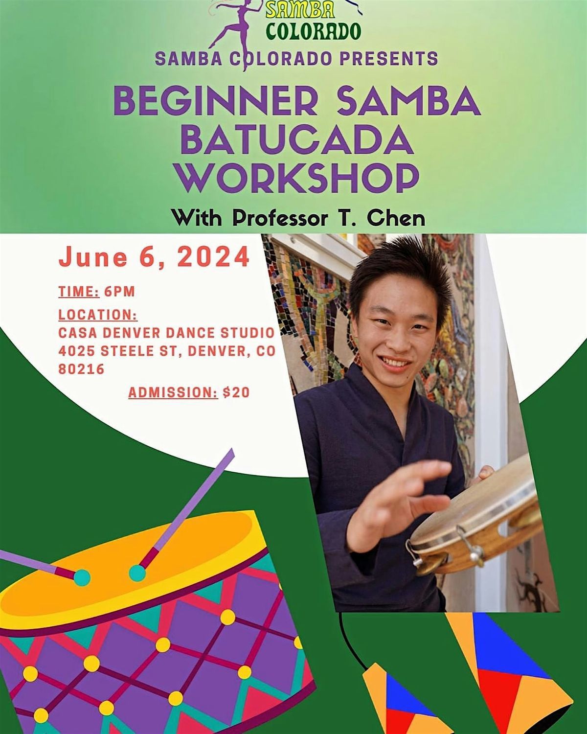 Beginner Samba Batucada Workshop