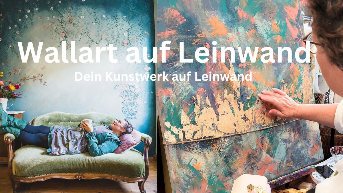 Wallart auf Leinwand