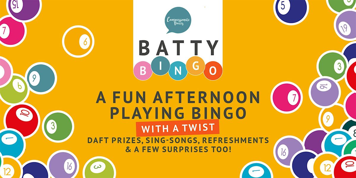 Compassionate Voices Batty Bingo