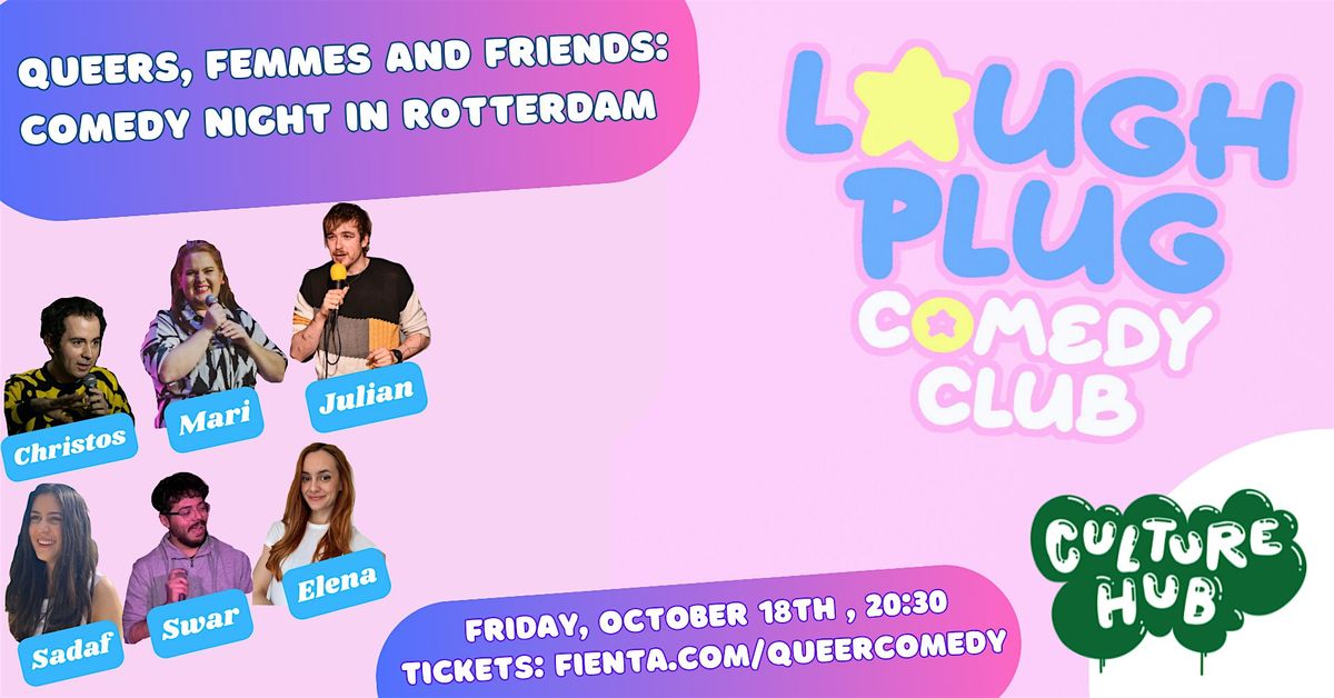 Queers, Femmes & Friends: Comedy Night in Rotterdam