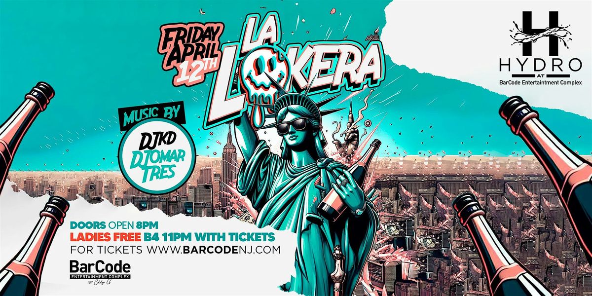 Una Lokera Weekend w\/ DJ KD & Omar Tres | Hydro @ BarCode Elizabeth, NJ