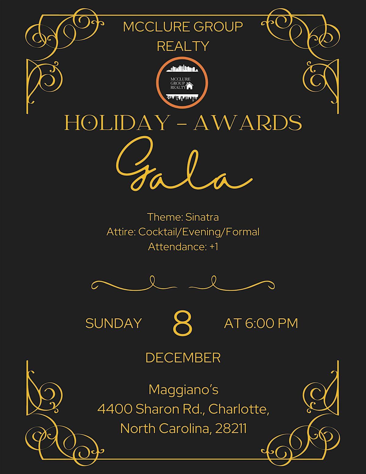 MGR's Annual Holiday Awards Gala