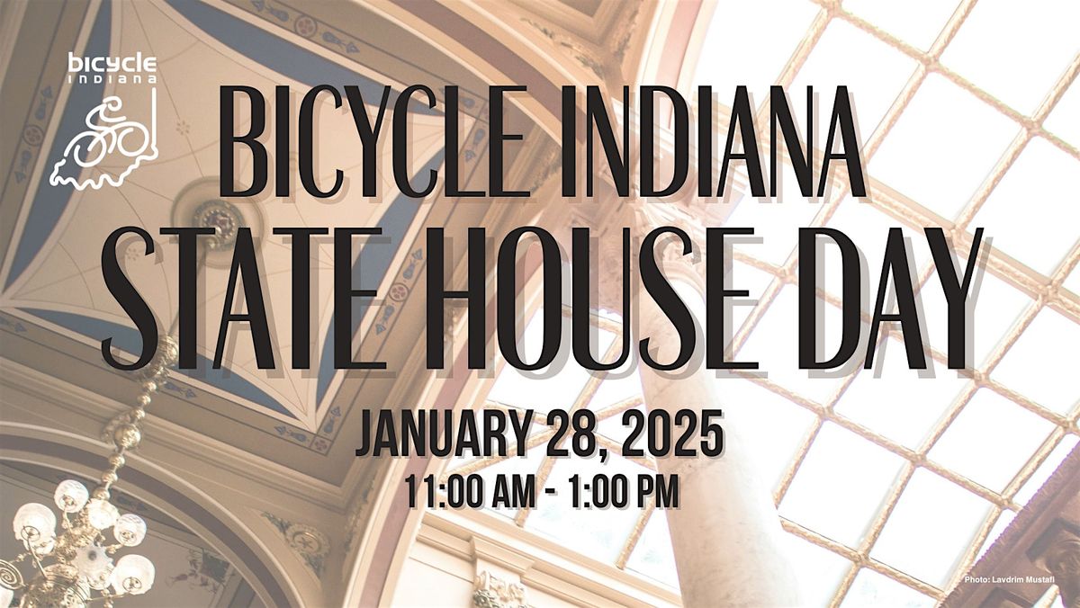 Bicycle Indiana State House Day 2025