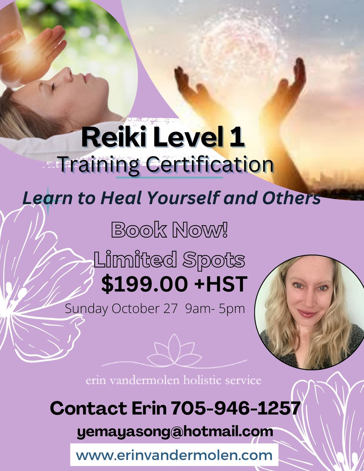 Learn the Relaxing and Healing Power of Reiki