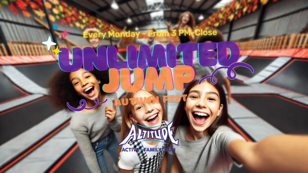 Monday Madness - Unlimited Jump - From 3 PM