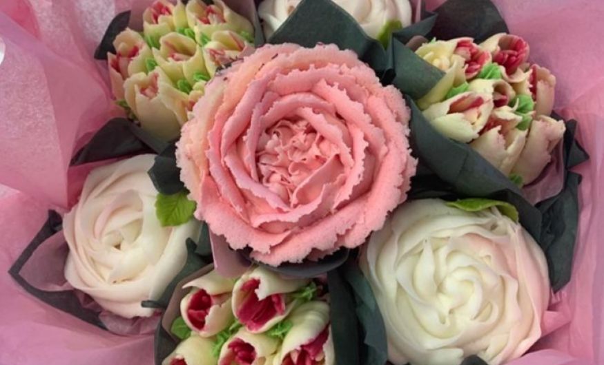 Cupcake Rose Bouquet