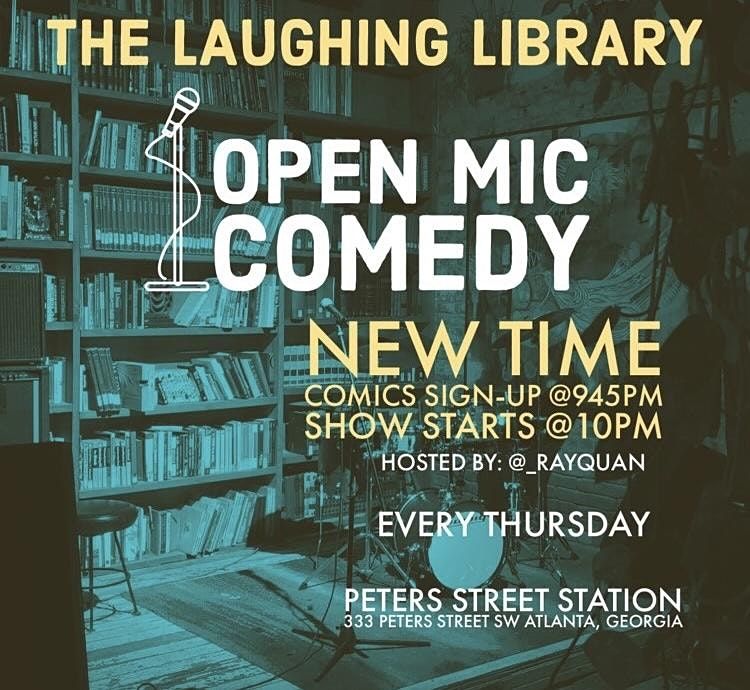 Laughing Library Open Mic Comedy