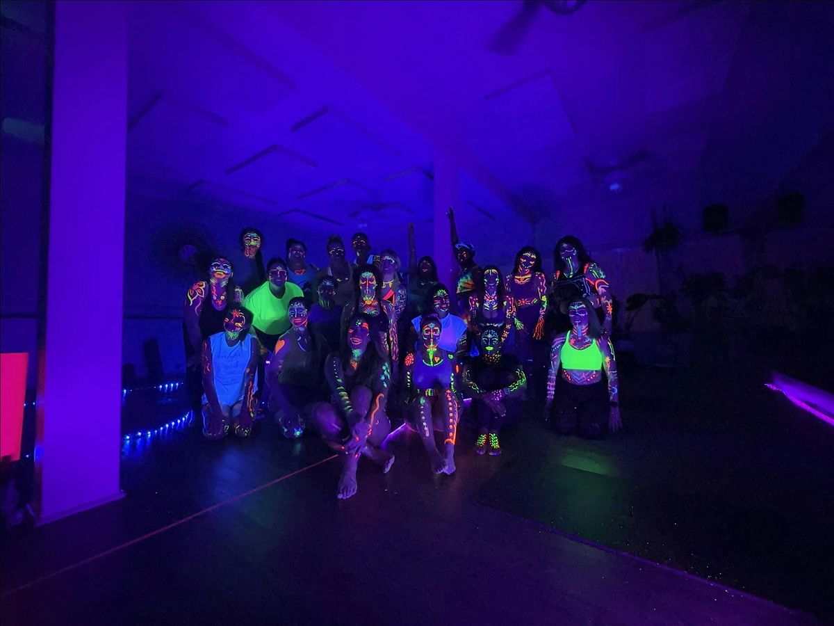 Glowga: A Glow Yoga Experience